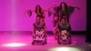 En la imagen: Bailarines de la Fundación Aznad, algunos caminantes y otros en silla de ruedas bailando Mapalé.